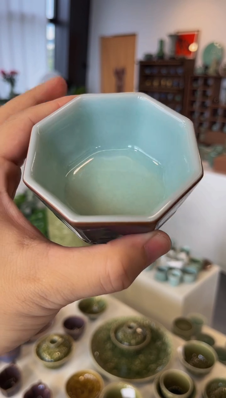 八方·燕归·原矿·双釉·大容量·杯