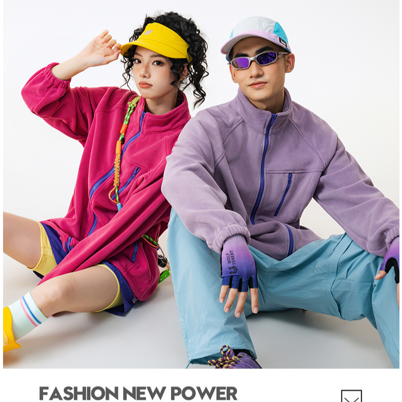 【男女同款】400G加厚奥粒绒-秋冬新款休闲运动保暖立领舒适外套