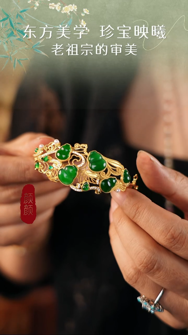 无925银葫芦手镯