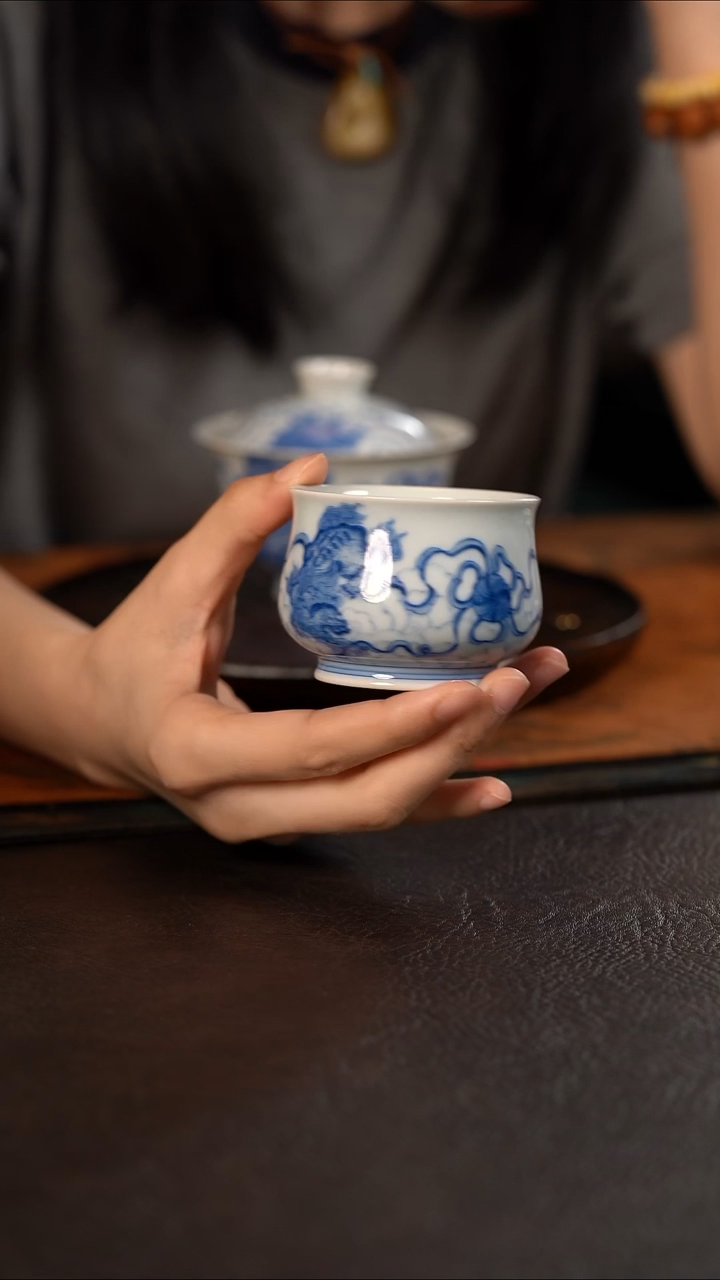 杯聚澜堂狮子绣球憨憨杯