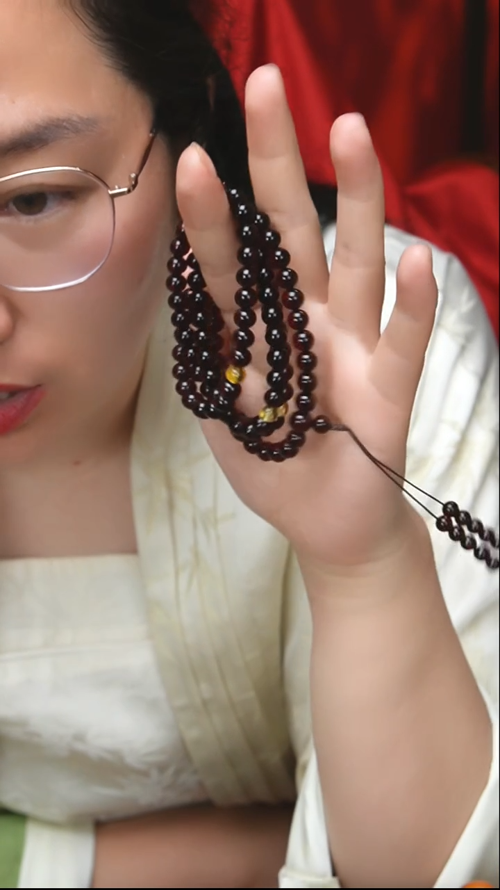 【闪购商品】琥珀珠宝奇石未镶嵌6mm