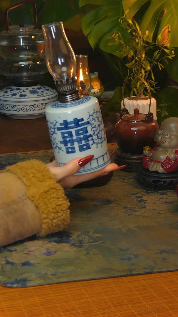 【闪购商品】景德镇陶瓷灯摆件