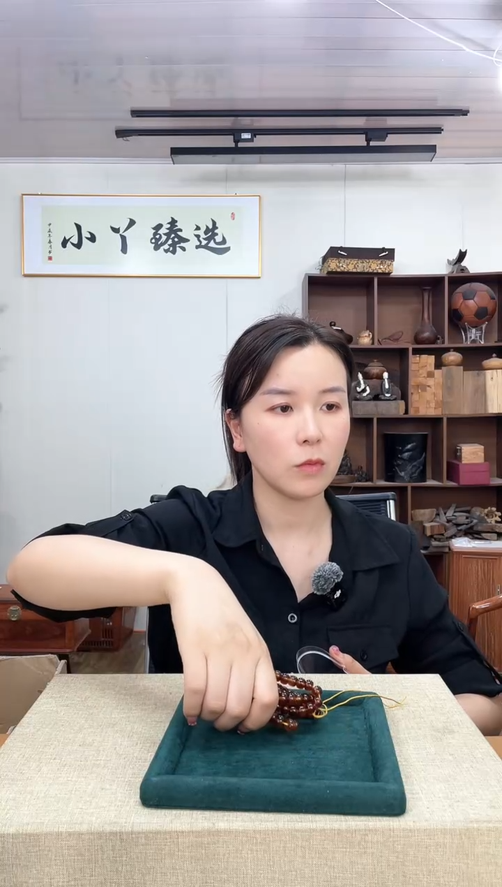 乌木类端景台l****n642花塑料6.8*8.8串木木木