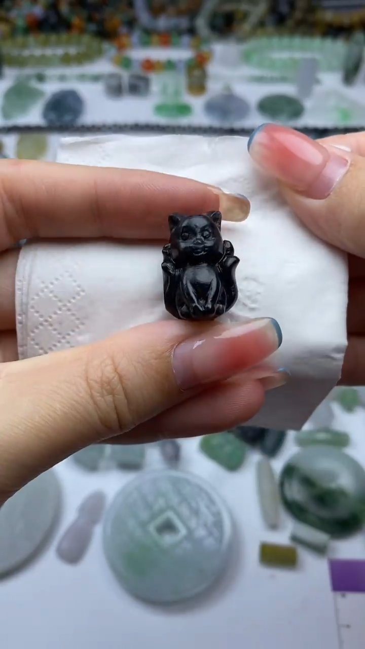 未镶嵌定制翡翠毛货定制不退不换