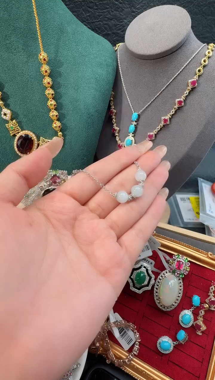 未镶嵌手镯翡翠项链