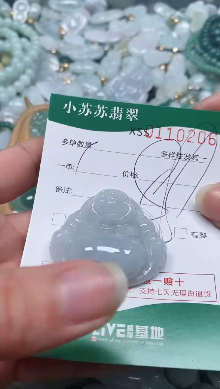 【闪购商品】翡翠颈饰未镶嵌闪购商品0110206