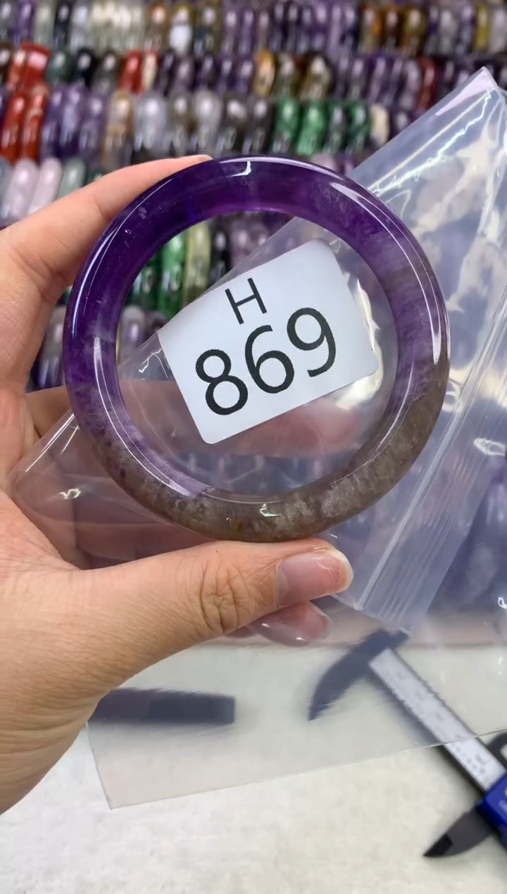 【闪购商品】水晶水晶手镯H未镶嵌869-56