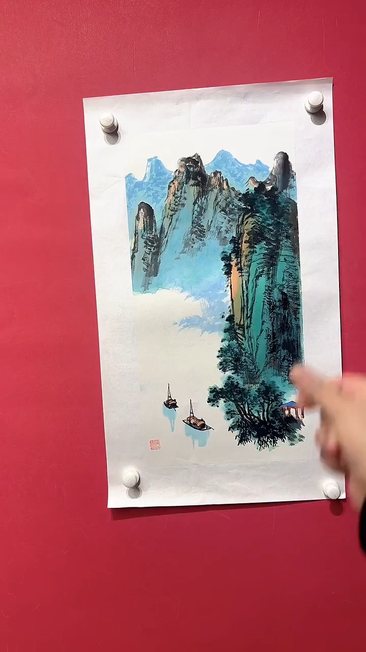国画陈之谦-2平尺-国画