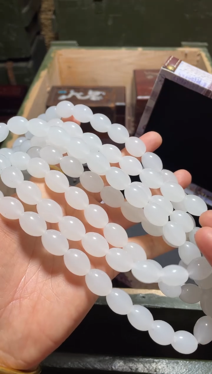 【闪购商品】大白米粒珠1条