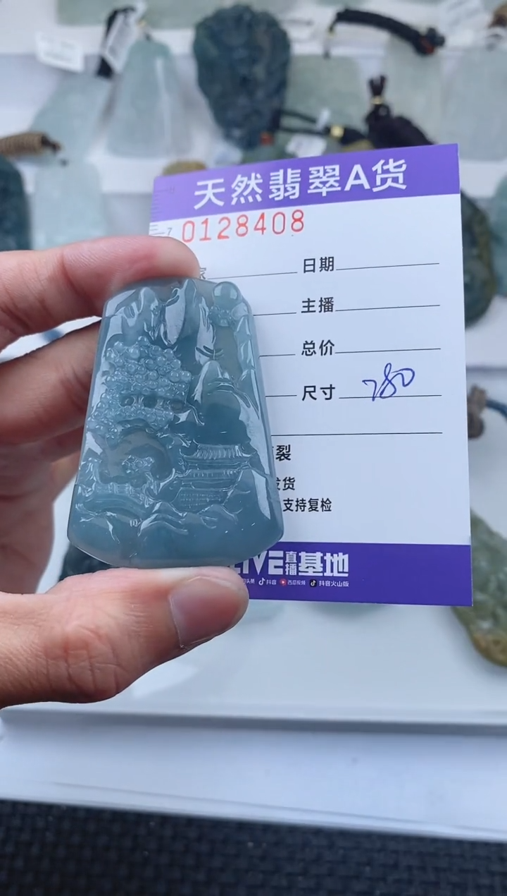 【闪购商品】翡翠颈饰未镶嵌      408