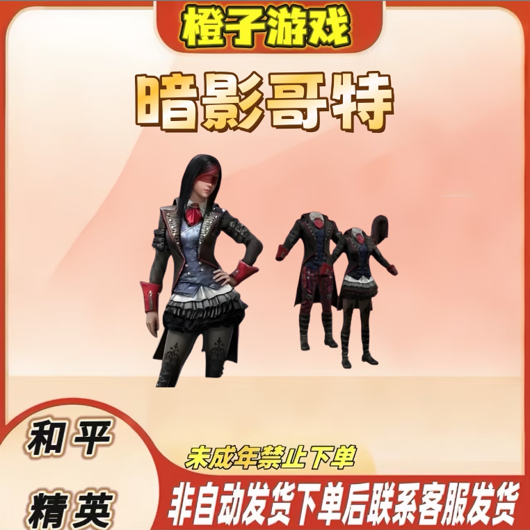 和平精英小店入口皮肤暗影哥特【支持月付】