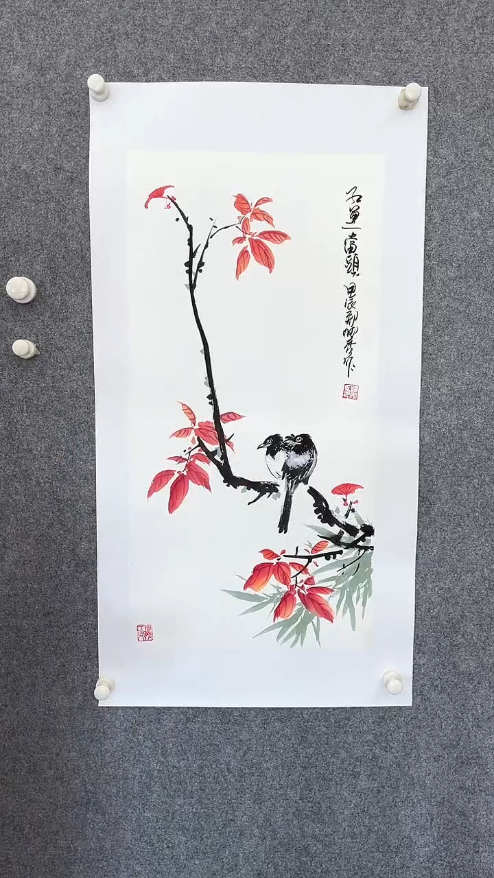 【闪购商品】国画茶禅一味专属：鸿运当头、托好底