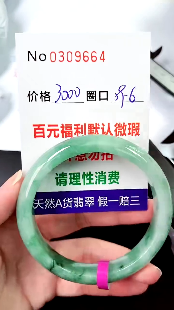 【闪购商品】翡翠手镯未镶嵌00309664