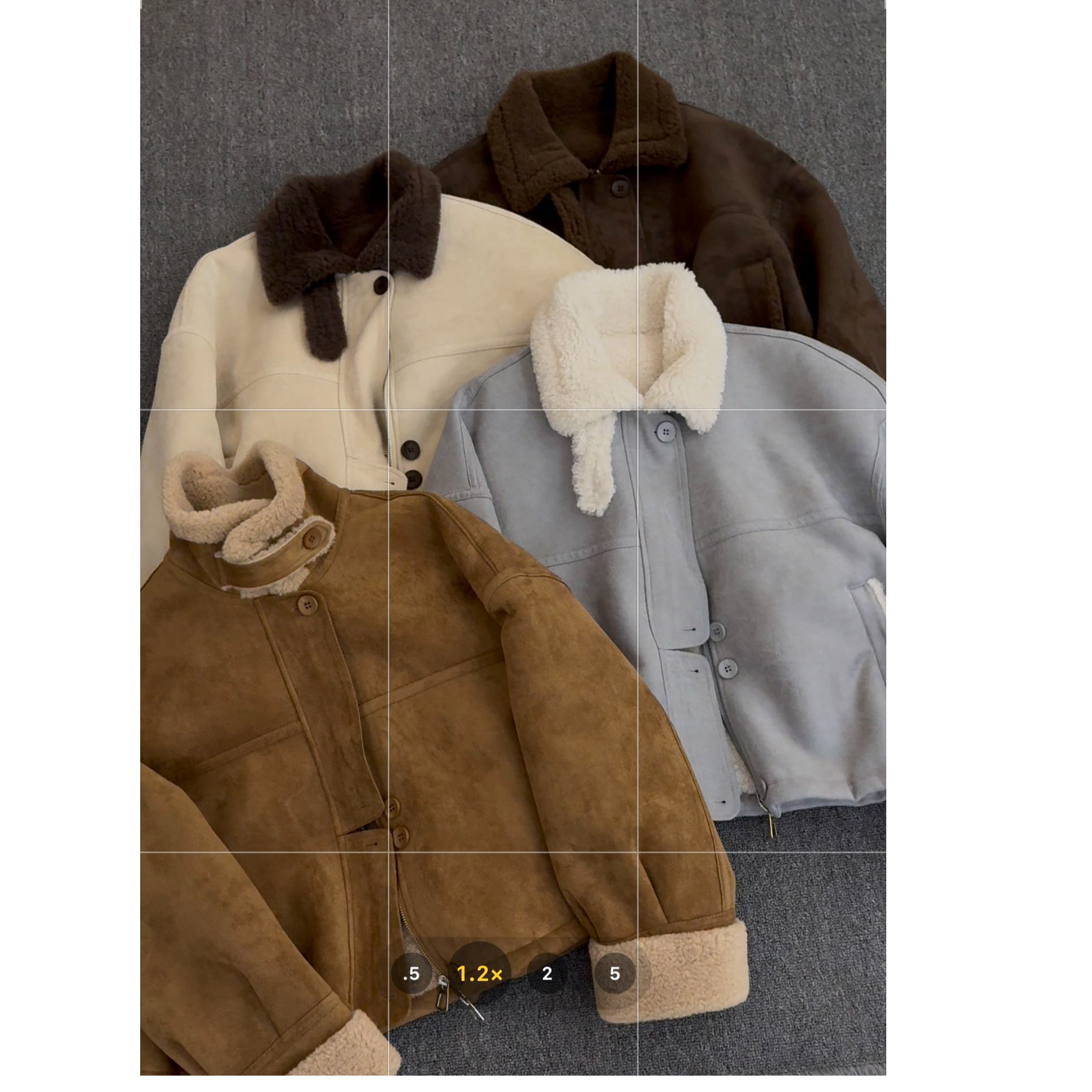 2025年冬季新款复古小个子皮毛一体美拉德韩版毛毛外套女