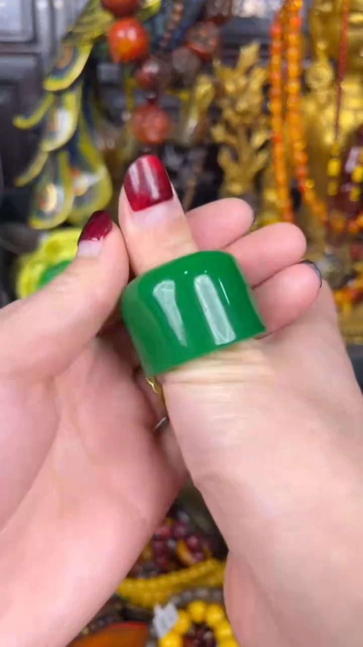 【闪购商品】和田玉（碧玉）挂件未镶嵌扳指