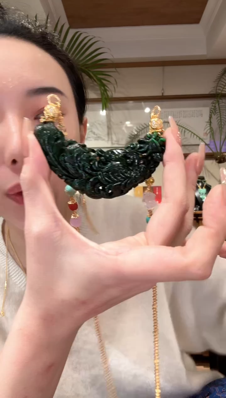 【闪购商品】翡翠颈饰未镶嵌国风