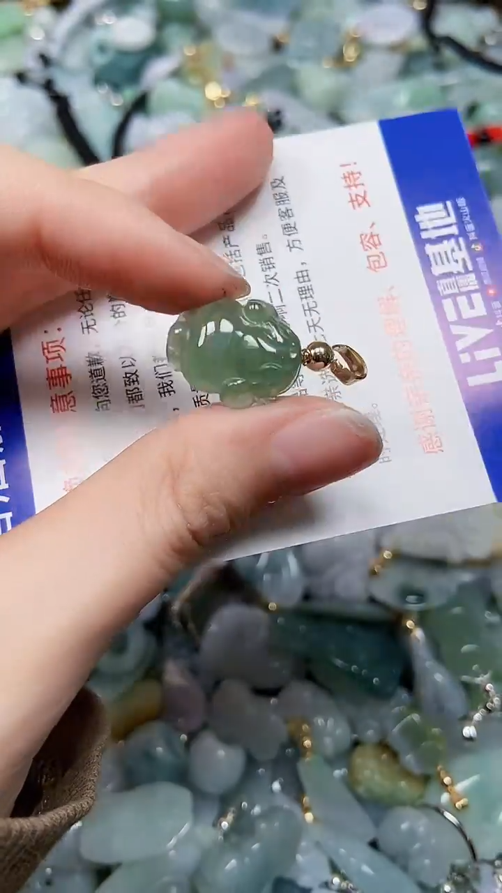 【闪购商品】翡翠颈饰未镶嵌闪购00003610