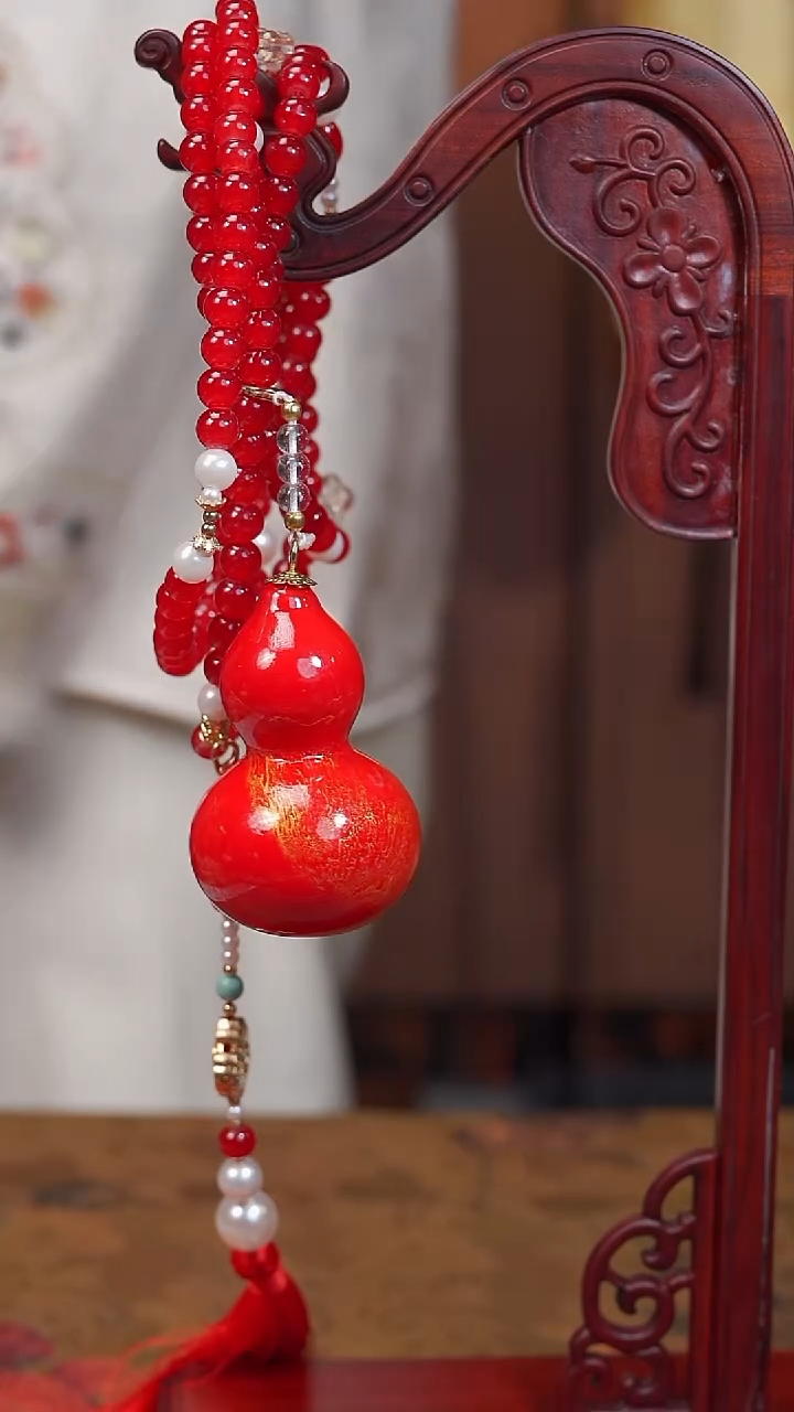 468漆艺工艺小葫芦98