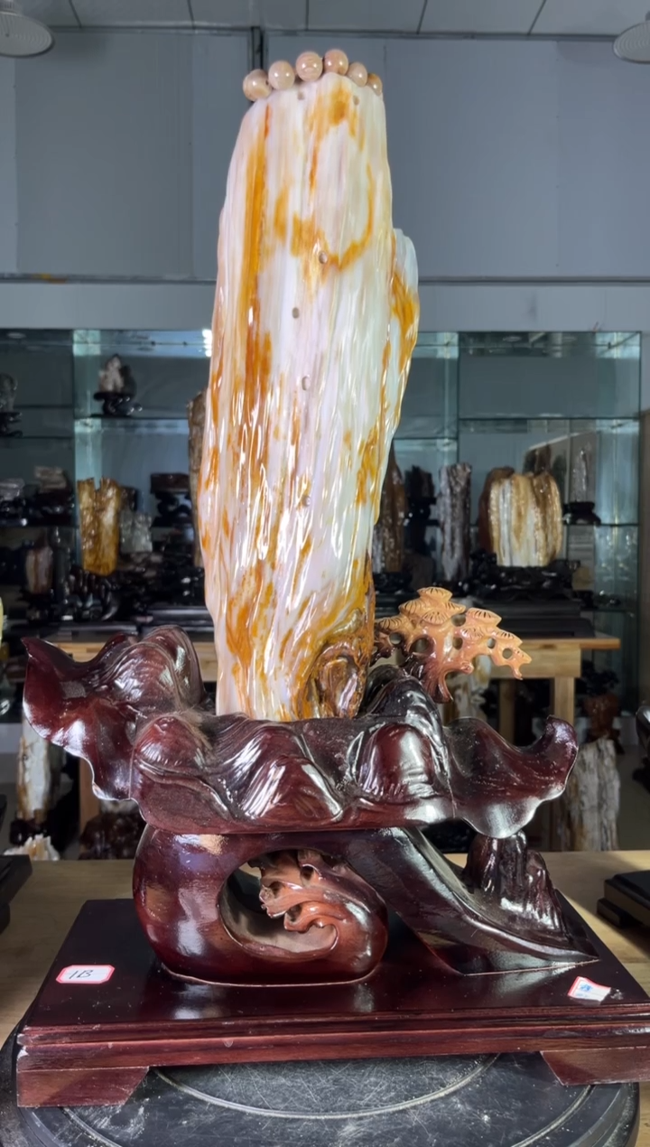 【闪购商品】硅化玉珠宝奇石未镶嵌1