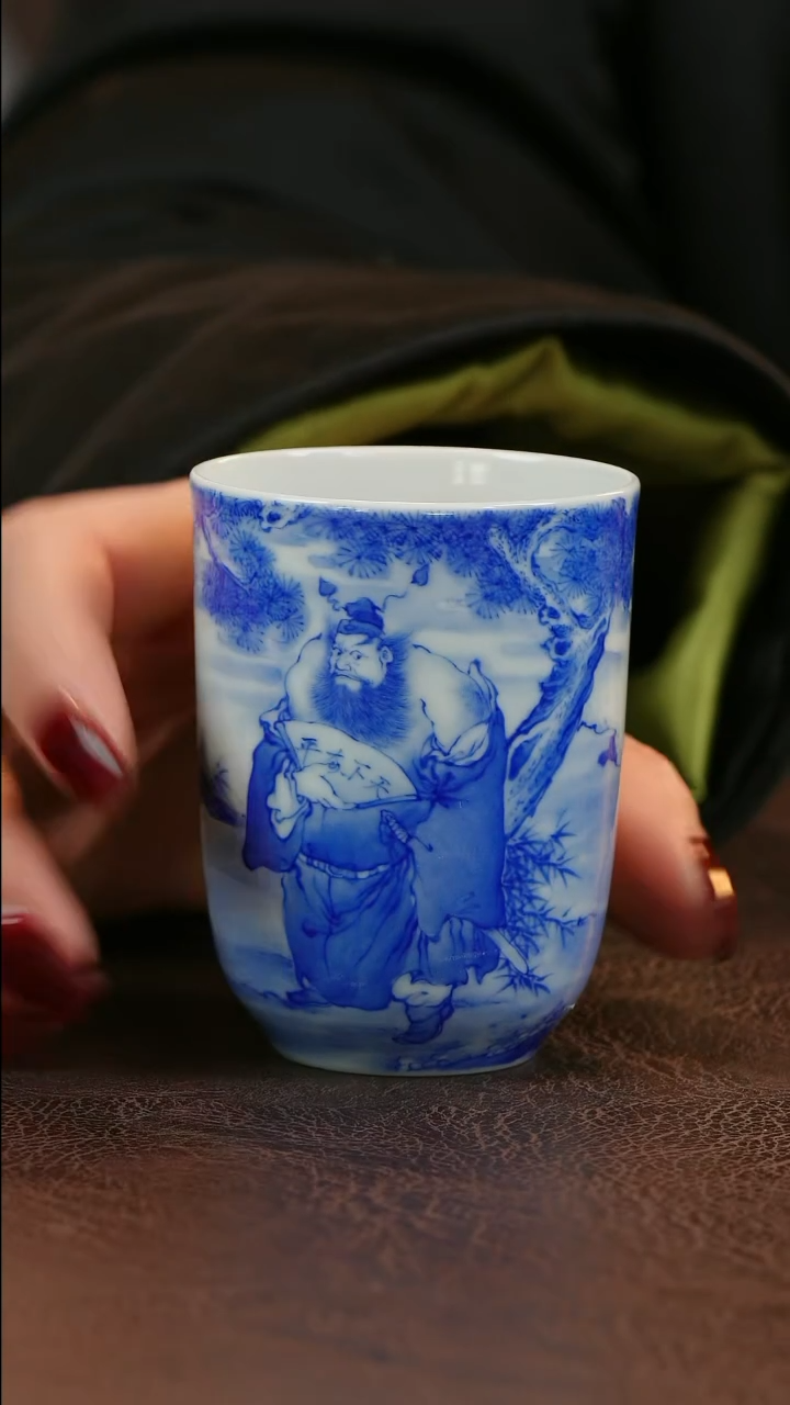 【闪购商品】青山赋钟馗主人杯陶瓷