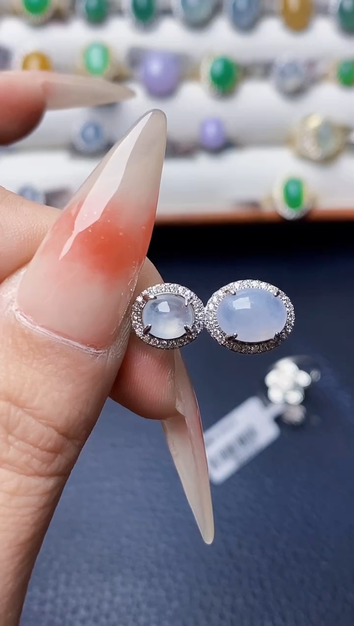 银S925镶嵌戒指翡翠3795