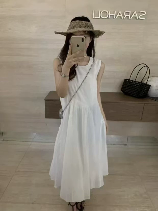 【蕙子严选】HGYD  8333  连衣裙设计感休闲纯色