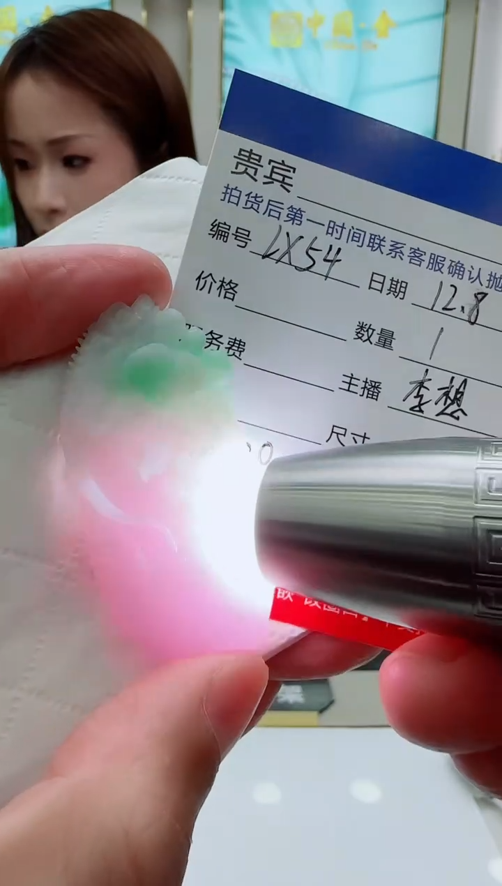 未镶嵌定制翡翠LX54翡翠吊坠-多样性发其一