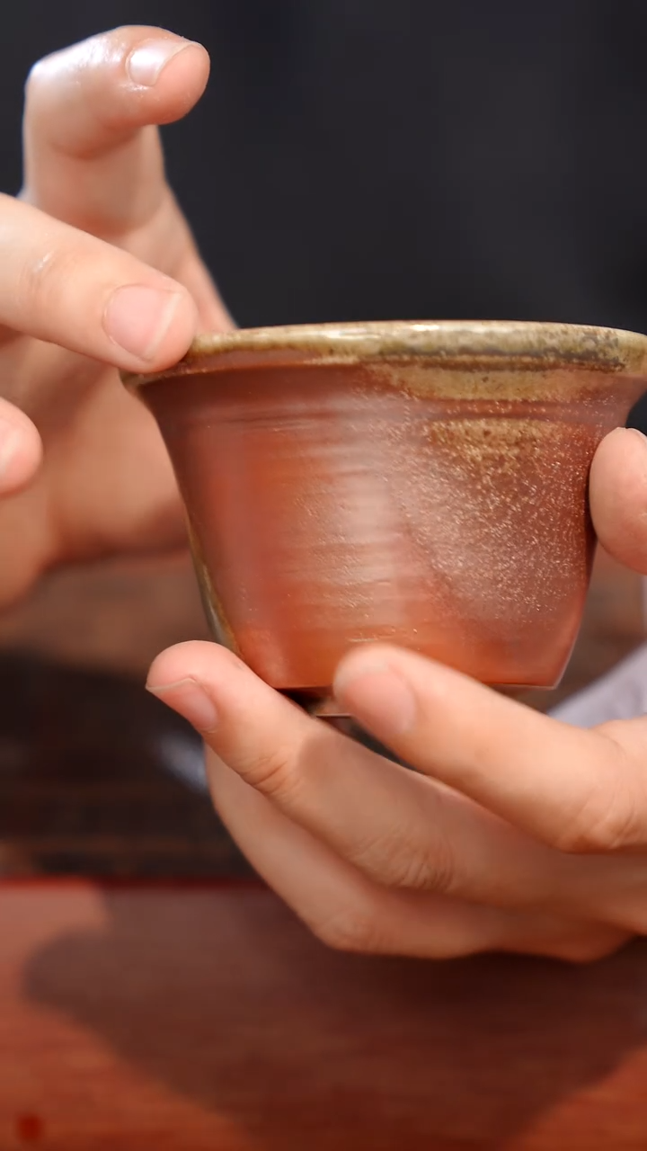 陶瓷奢瓷/瑞寅柴烧茶器（杯子）31微瑕