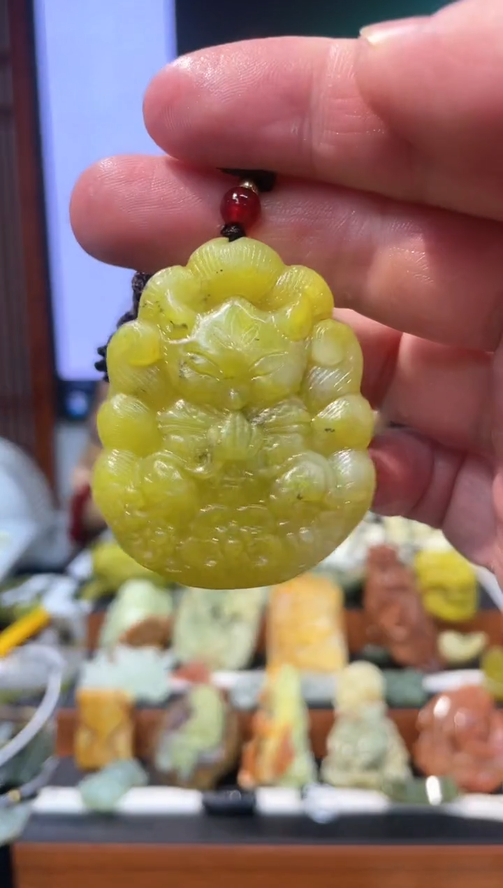 【闪购商品】岫玉吊坠未镶嵌·