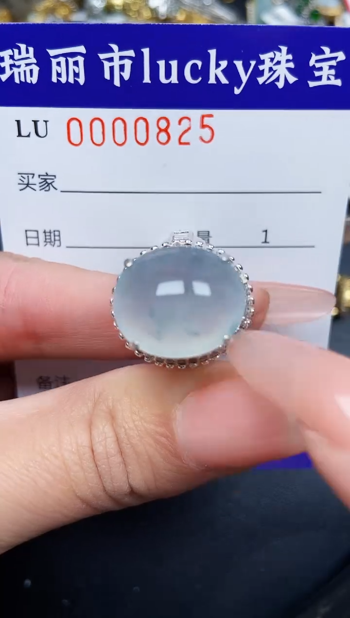 【闪购商品】翡翠颈饰未镶嵌铜托0825