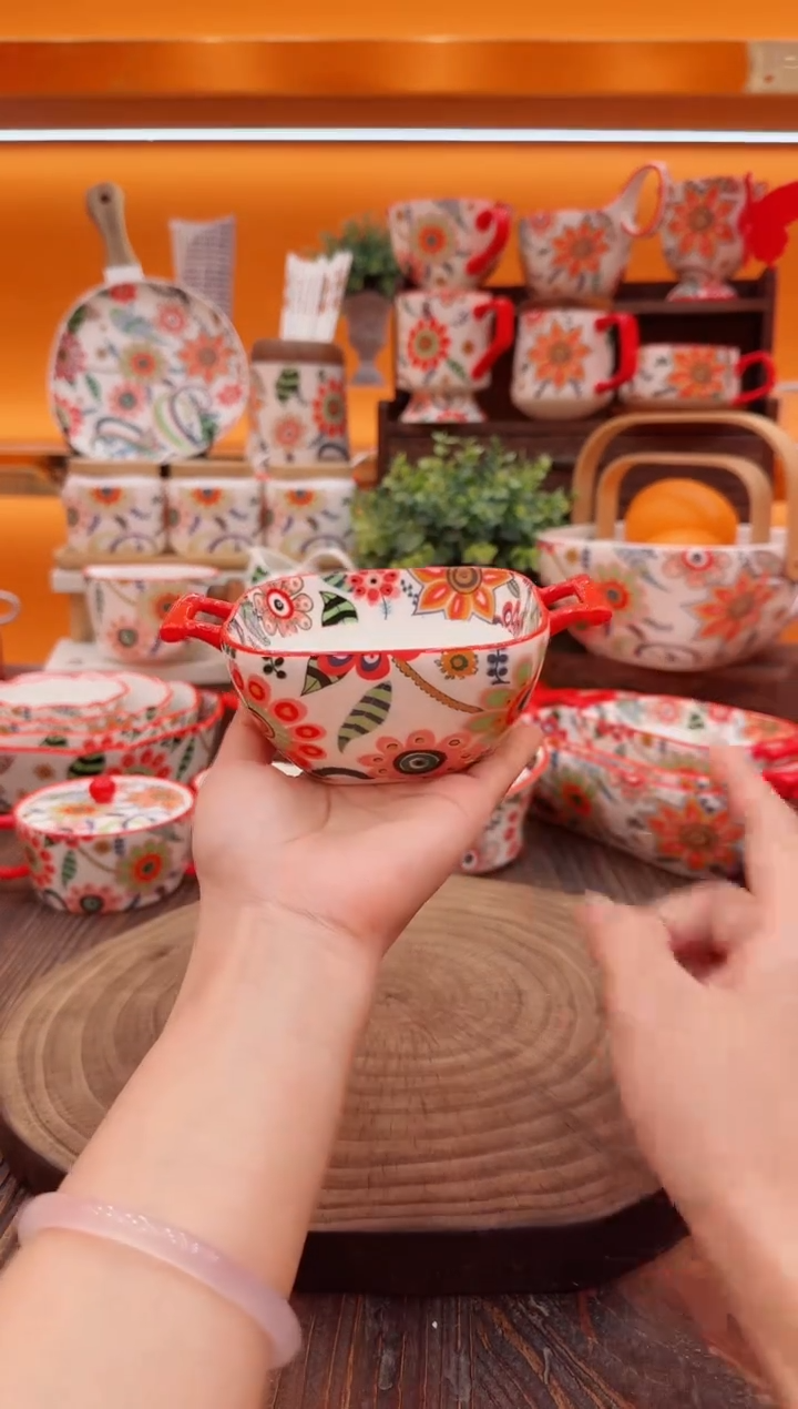 罐景德镇陶瓷餐具碗碟盘子