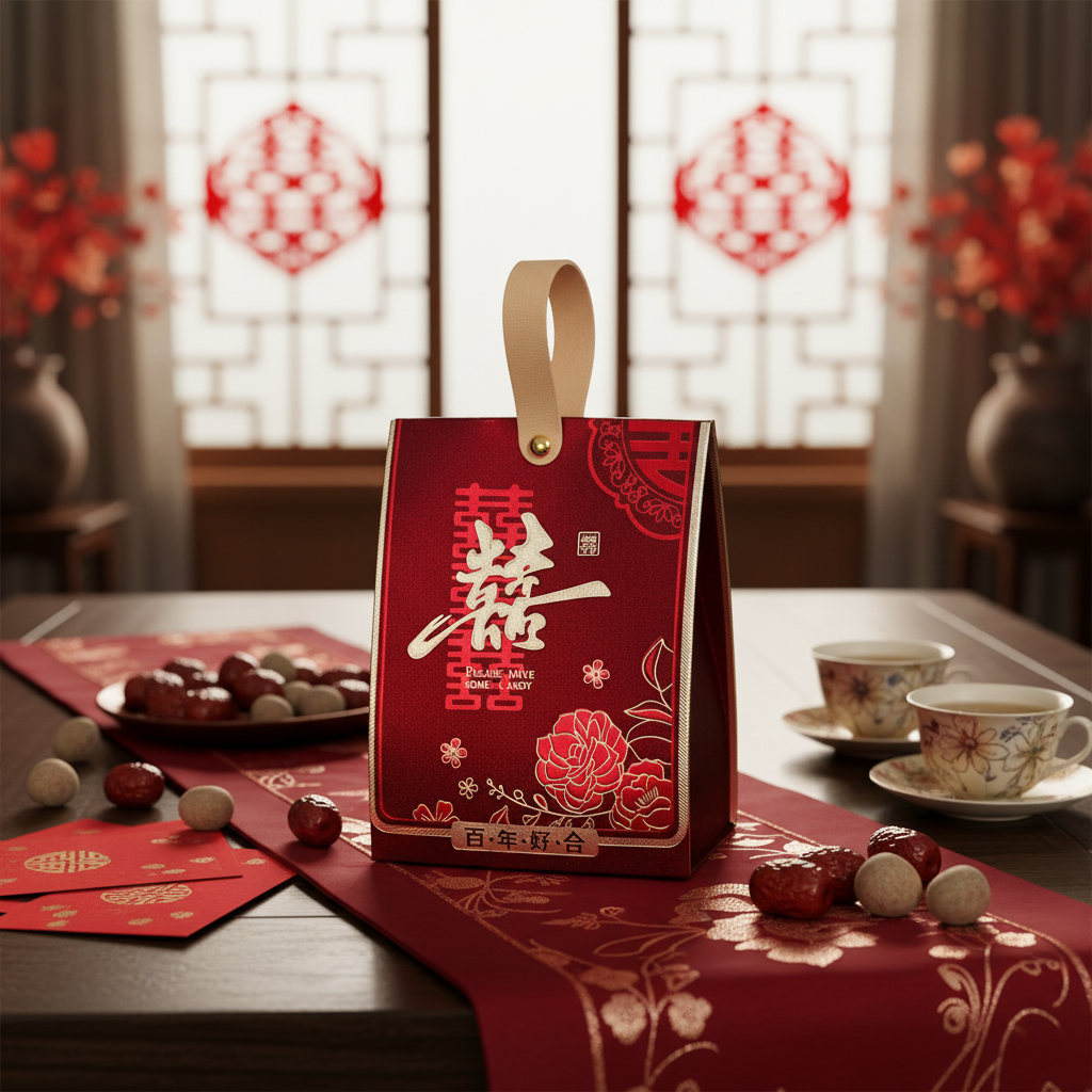 改价链接糖盒勿拍创意2026新款乔迁之喜2026喜糖盒子结婚喜糖礼盒