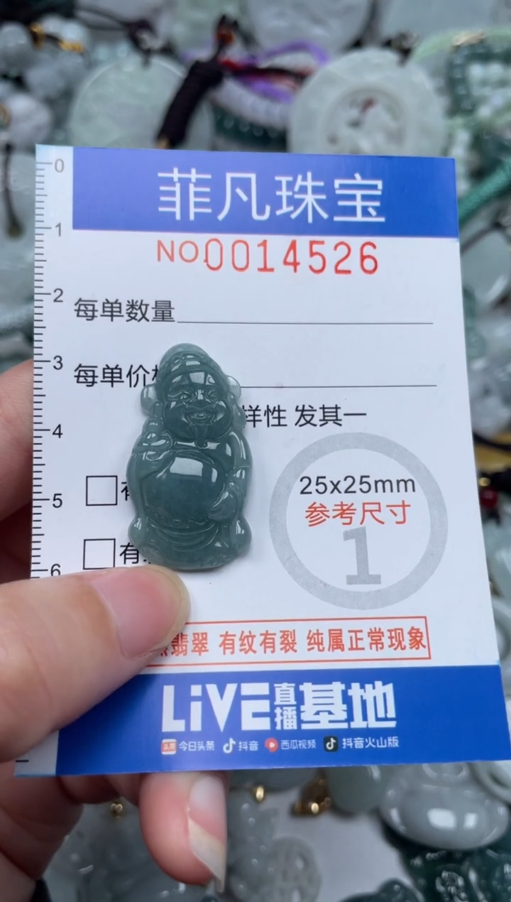 颈饰未镶嵌翡翠14526