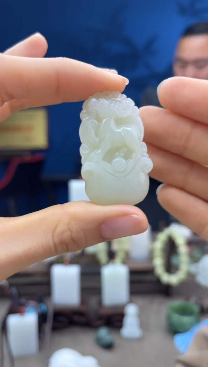 【闪购商品】和田玉颈饰未镶嵌1