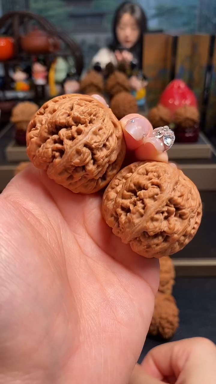 【闪购商品】文玩核桃吊坠K298大粗筋41