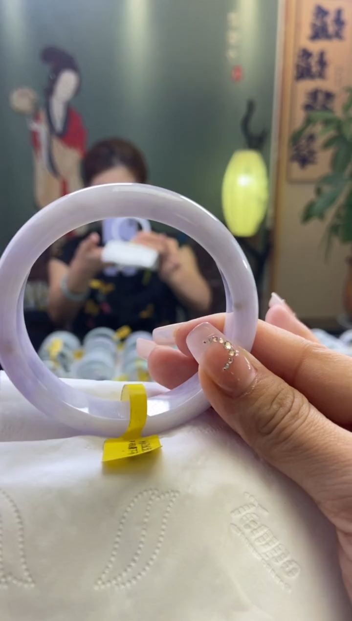 翡翠手镯未镶嵌58.1圈口x