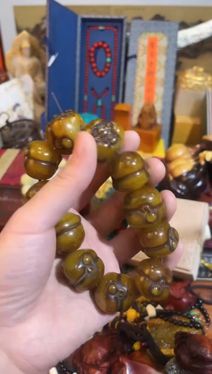 【闪购商品】蜜蜡手链未镶嵌36凯凯凯凯凯凯凯凯