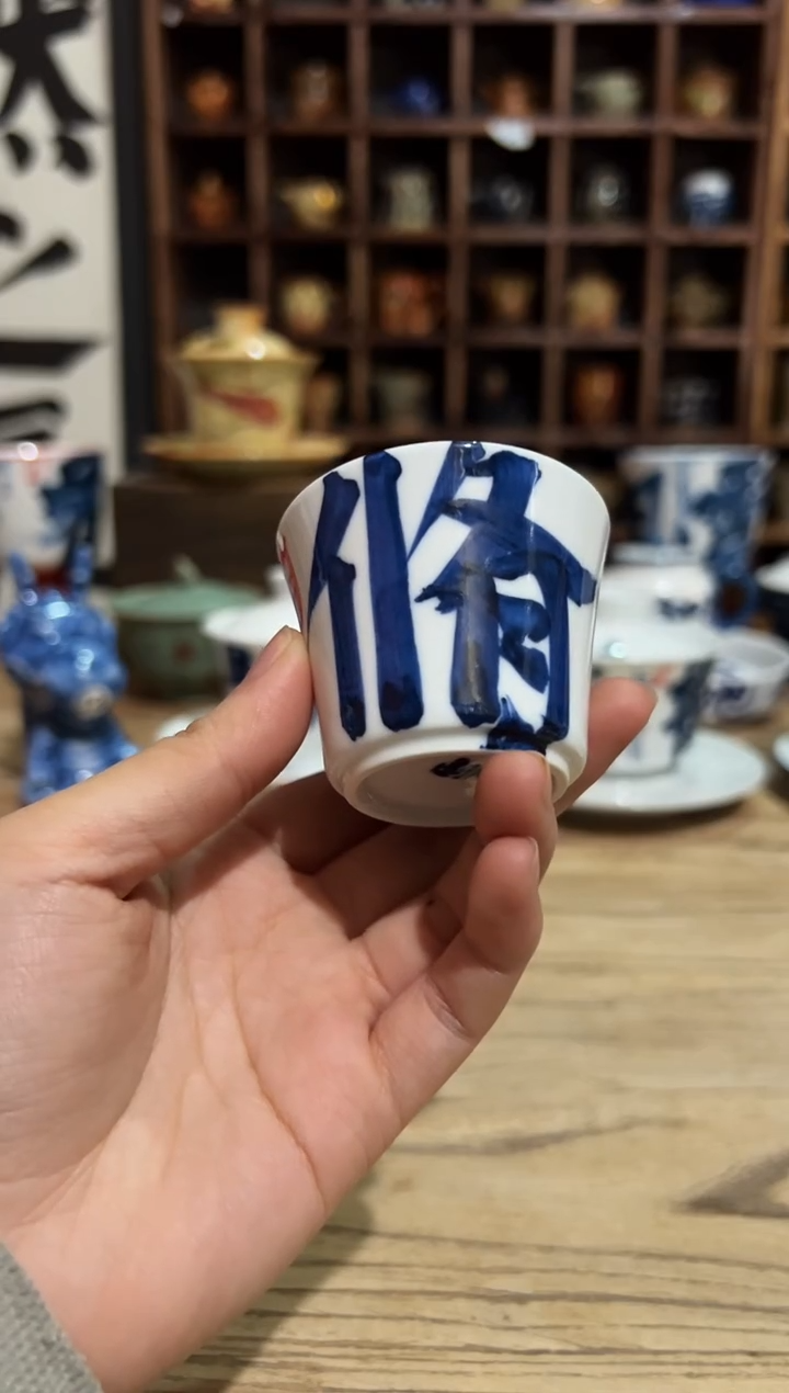 【闪购商品】观云听雨原创手绘茶具