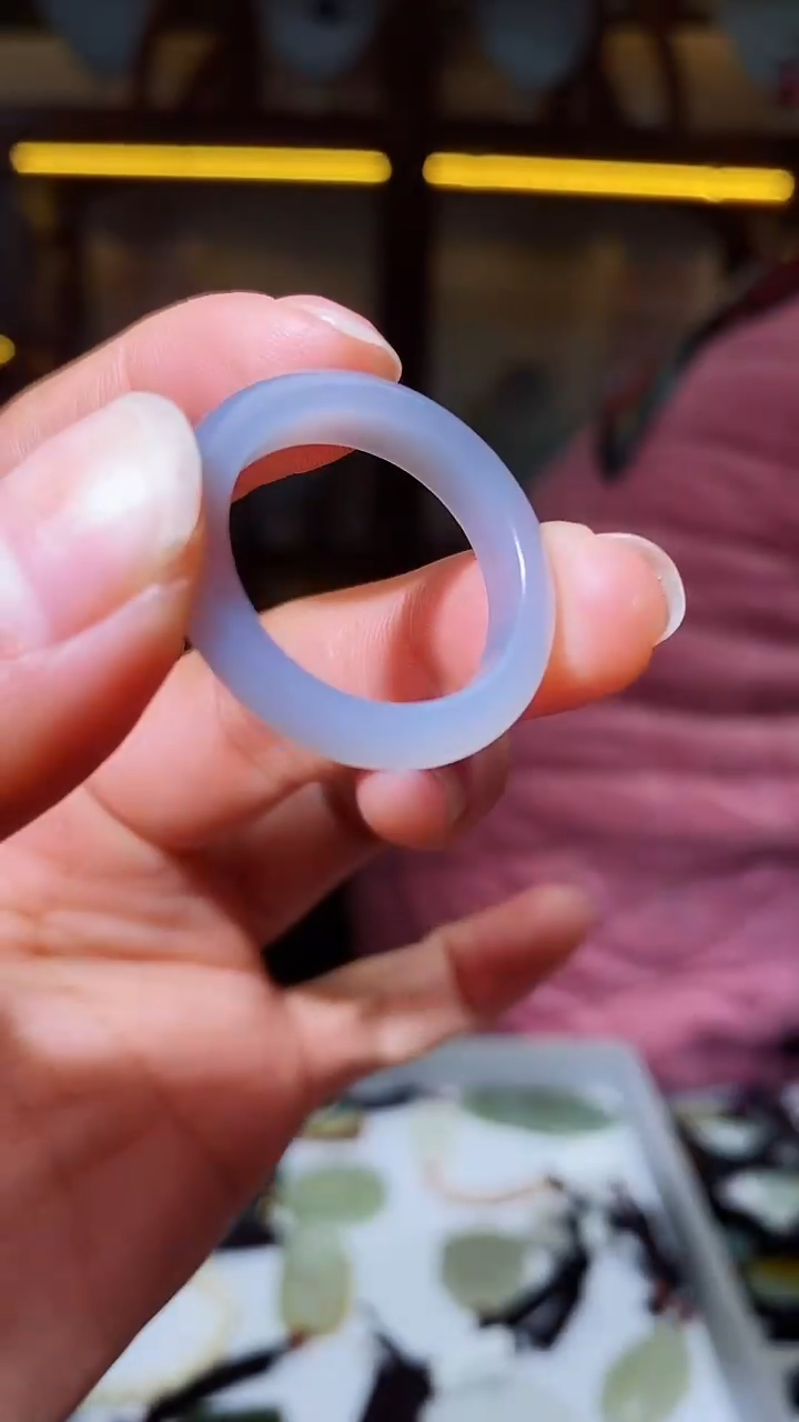 【闪购商品】和田玉戒圈未镶嵌1