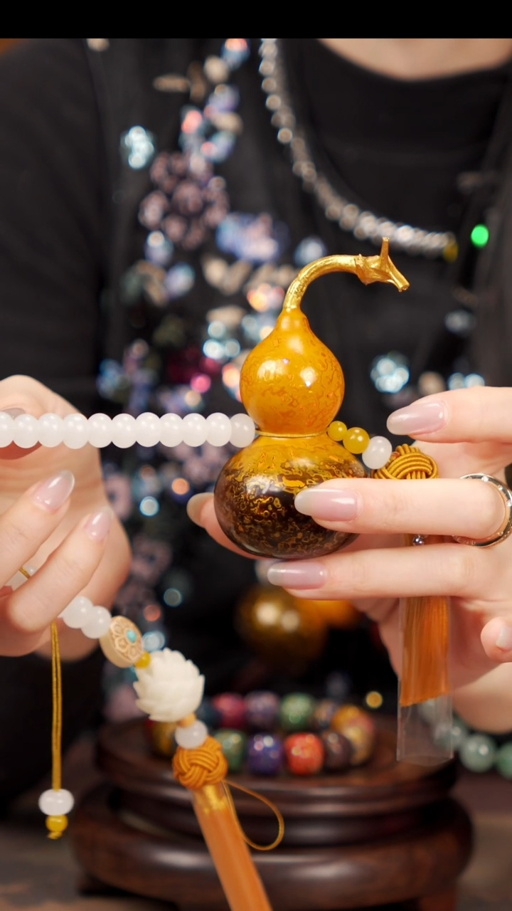 【闪购商品】103易林车挂大漆小葫芦----168