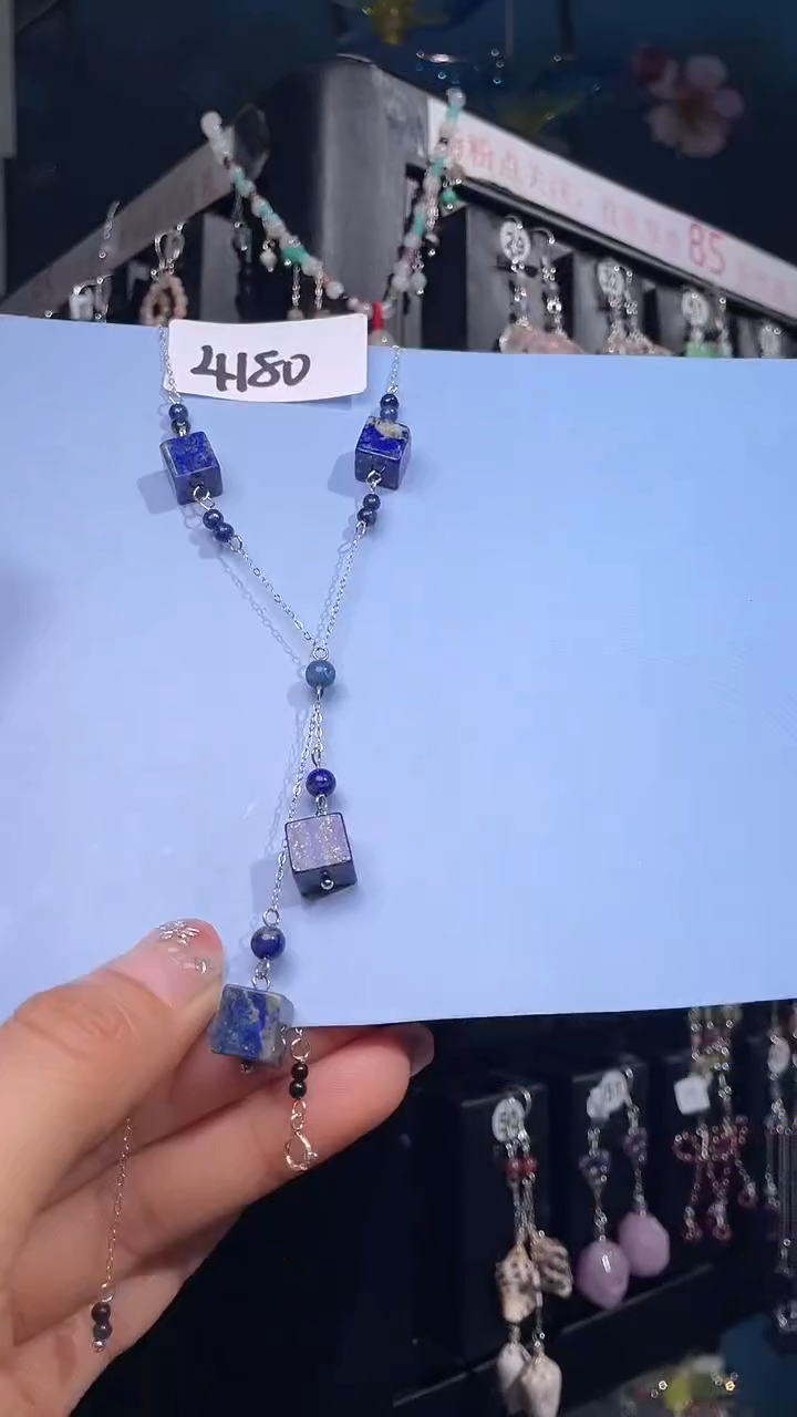 未镶嵌青金石耳饰喜欢拍