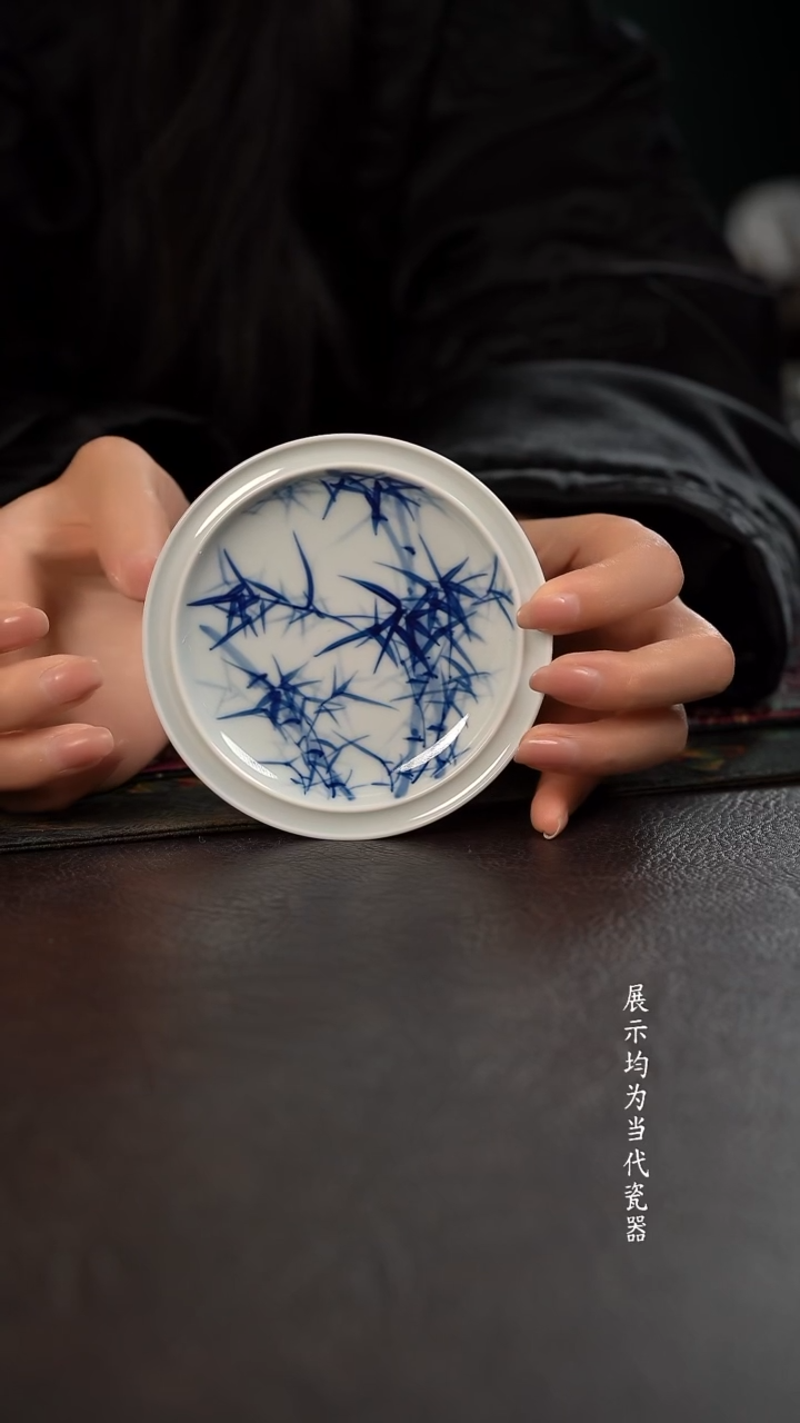 厚力煊竹影小杯垫 随机