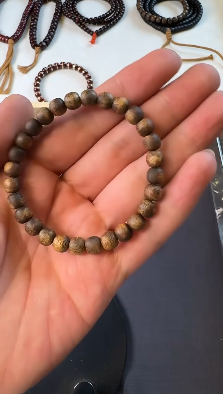 沉香手串沉香留疤7.5mm手串