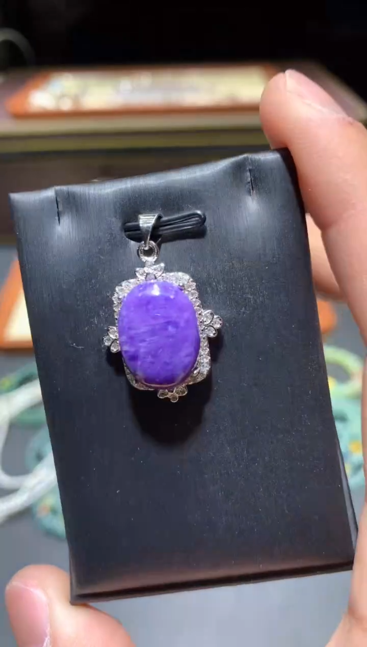 【闪购商品】查罗石颈饰未镶嵌H67【多样性发其一】