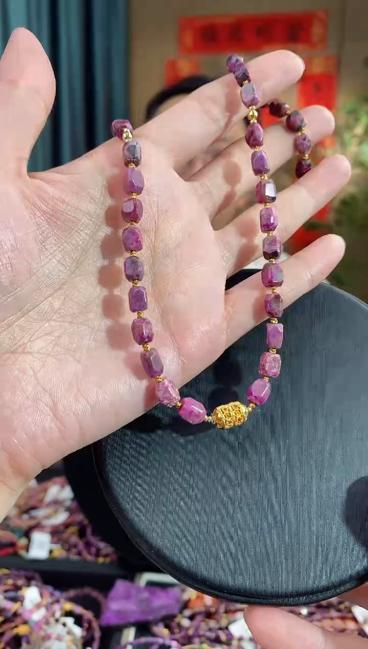 【闪购商品】苏纪石（舒俱来）项链18K金镶嵌830