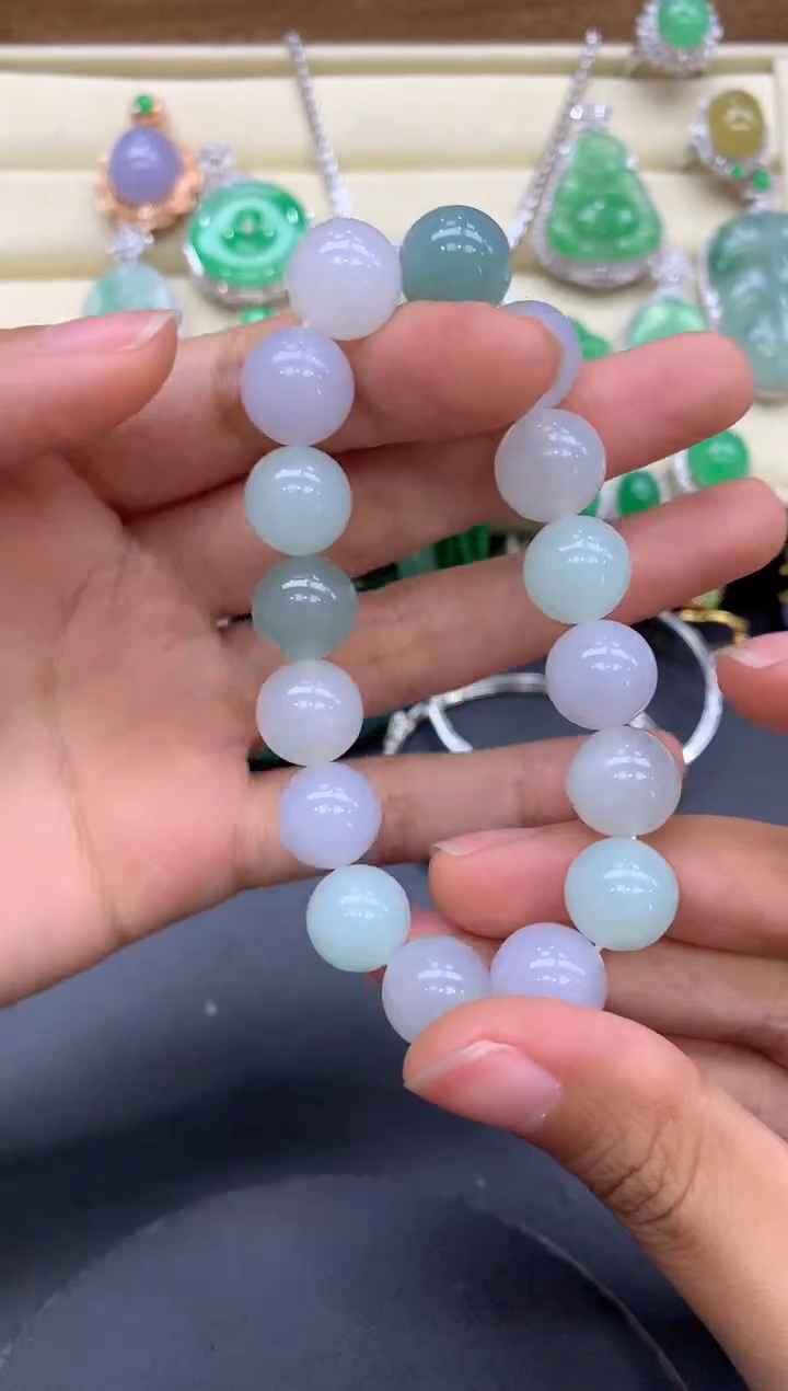 【闪购商品】翡翠手串未镶嵌62-中国好珍宝