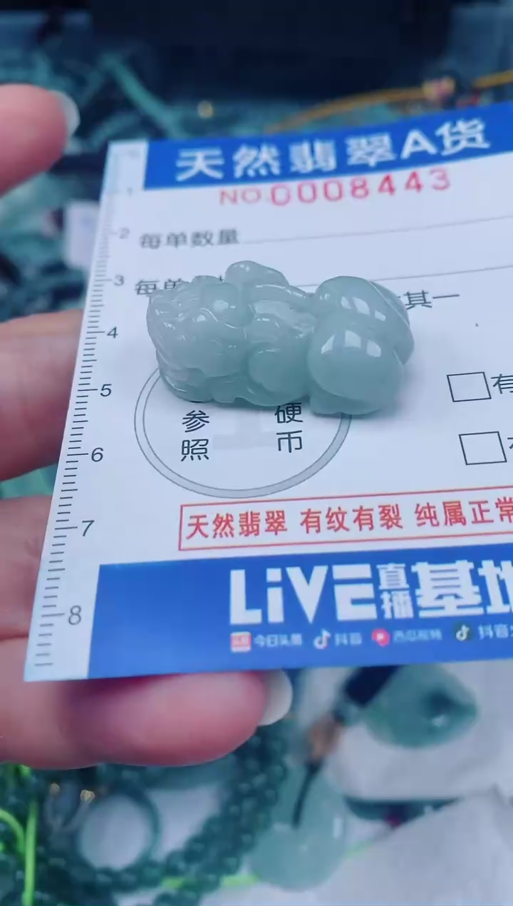 颈饰未镶嵌翡翠00008443