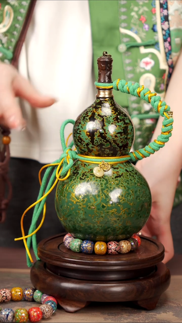 【闪购商品】95易林高端工艺大漆酒葫芦--388