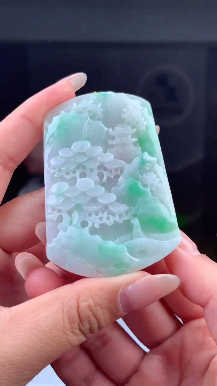 【闪购商品】定制翡翠未镶嵌天然A货翡翠（拍一发一）