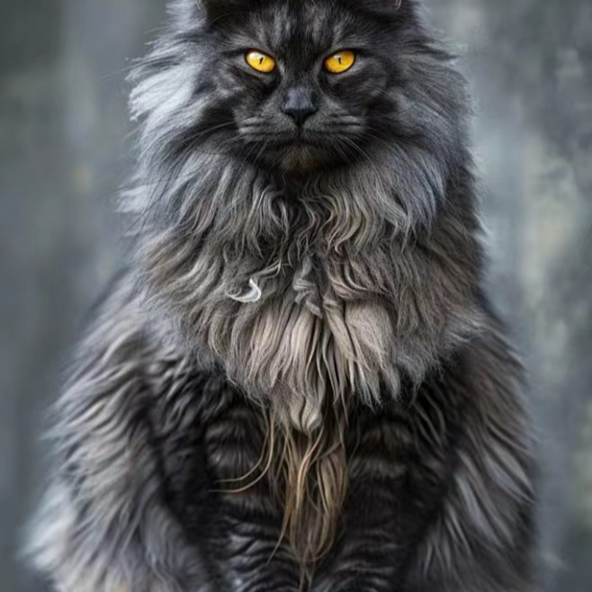 （温柔巨匠）赛级缅因猫俄系血统血线纯正三代远血基因